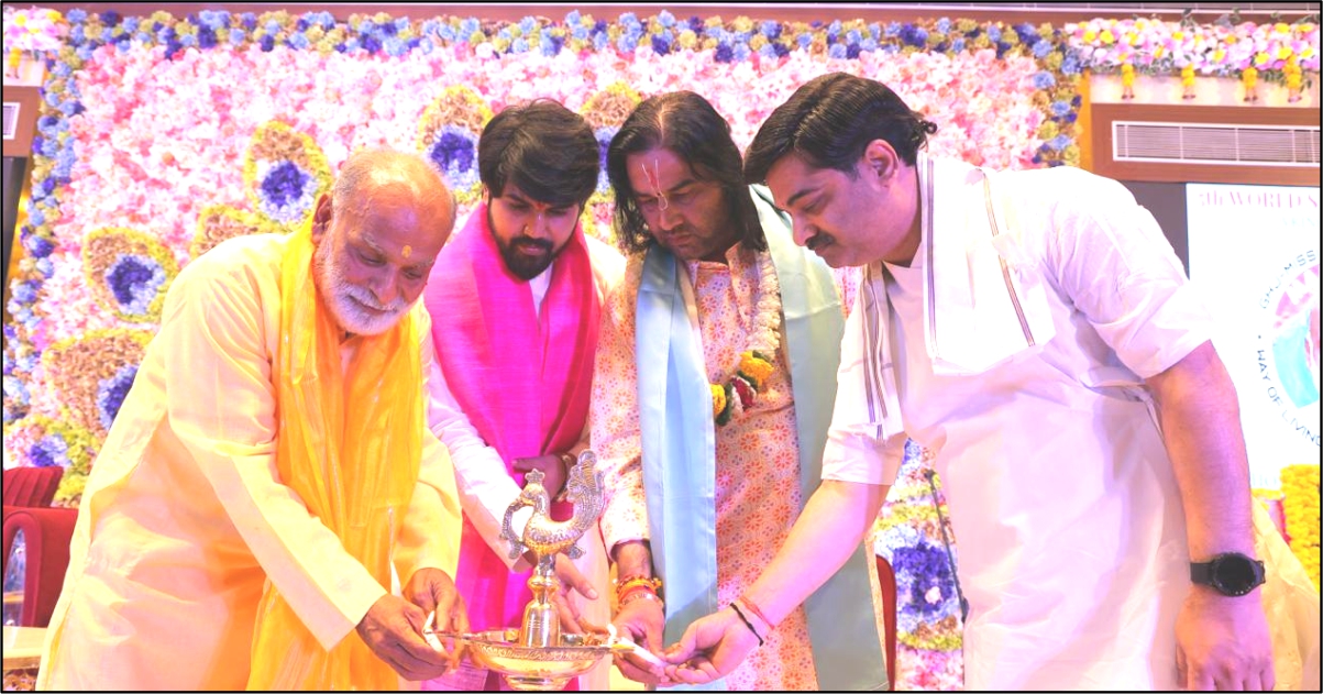 विश्व कल्याण हेतु वृंदावन में हुआ आध्यात्मिक महोत्सव