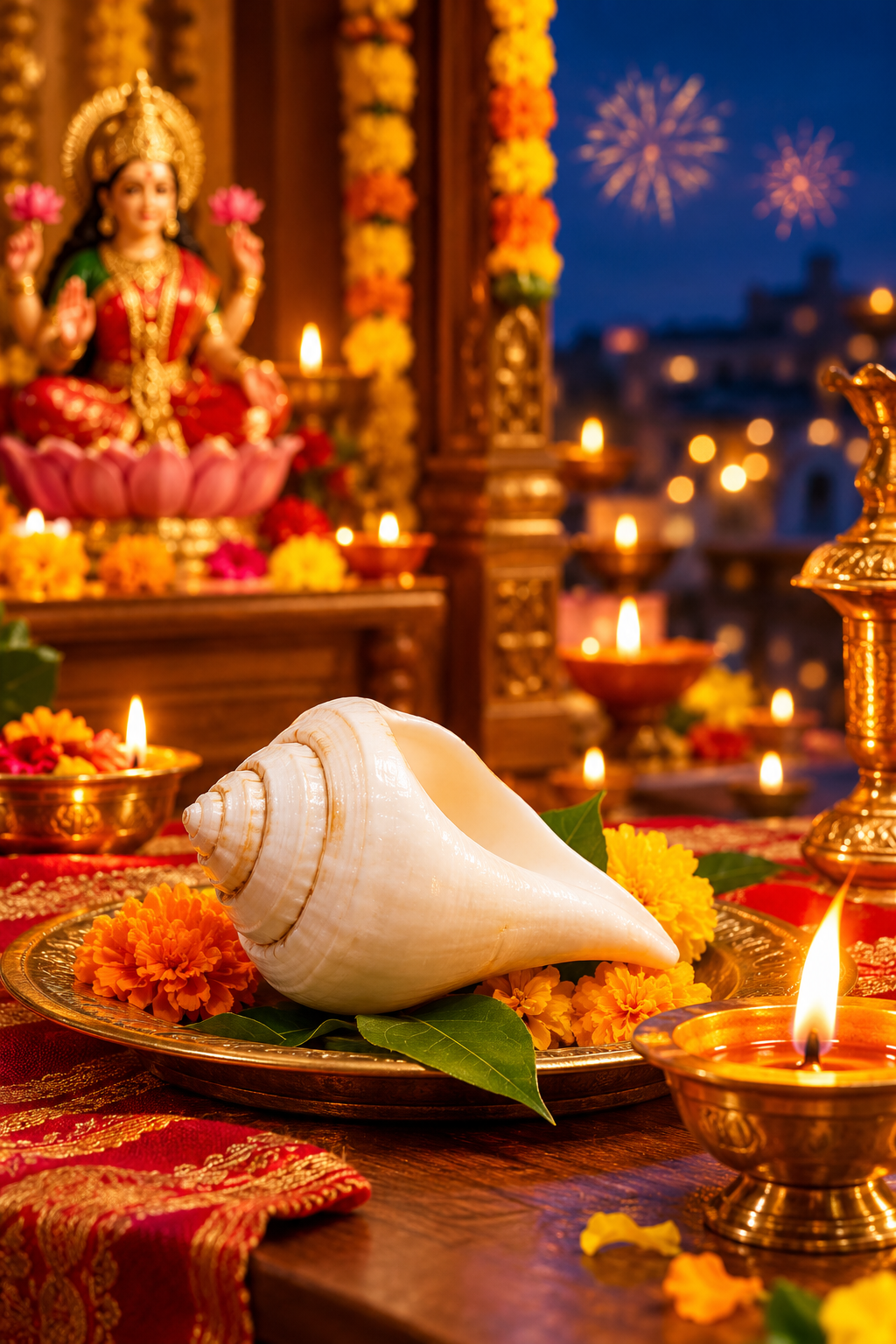 माँ लक्ष्मी की कृपा का गुप्त रहस्य! दीपावली पर शंख साधना
